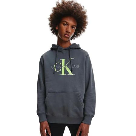 Calvin Klein - Hood Tröjor - Grå - Herr - Storlek: S, Herr, Storlek: S