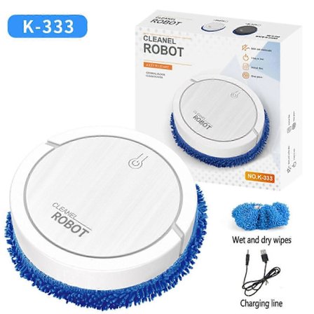 Våt och torr imitationshandtorkningsrobot för hushållsmoppning Intelligent moppningsrobot