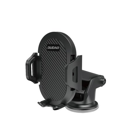 Dudao Teleskopisk Gravity Car Windshield Mount Holder Sort (ny F2S sort)