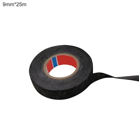 Isolerende Tape Bil Velour Flammehæmmende Ikke Brændbar Klæbemiddel 9mmx25M