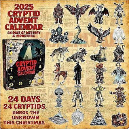 Julkalender 2025 Full-Style Akryldekoration