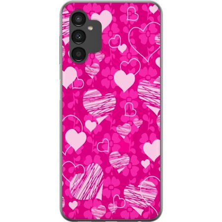 Kompatibelt Mobildeksel til Samsung Samsung Galaxy A04s PopHjerteMønster