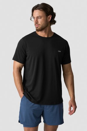 ICANIWILL - Stride Dri-Release T-shirt Black - Miehet - Treenivaatteet ICIW:ltä