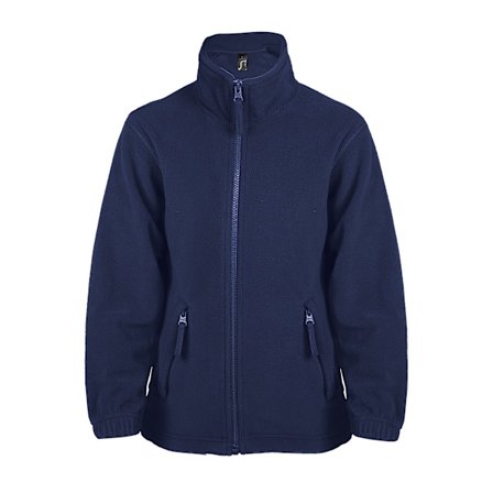 SOLS Barn/Barn North Zip-Up Fleece Jacka 4 år Marinblå