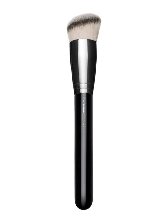 MAC Brushes - 170 Synthetic Rounded Slant Brush - Black - ONE SIZE