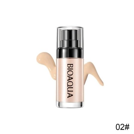 Face Base Liquid Foundation Makeup Concealer Vandproof Brighten Whitening Long Lasting BB Cream