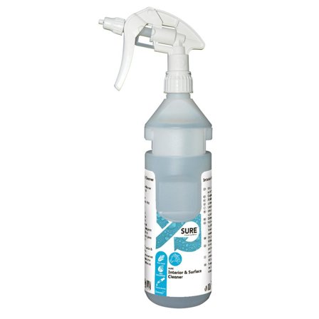 SURE Sprayflaska Int&SurfCl tom 750ml - Lyreco - Städ och hygien - Städredskap - Sprayflaskor