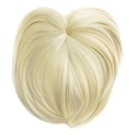 Silkkimäinen Clip-On hiuslisäke peruukki lämmönkestävää kuitua naisille