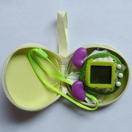 Nostalgisk elektronisk kjæledyr bærbar spillkonsoll Leker Interactiv Dark green OENSIZE