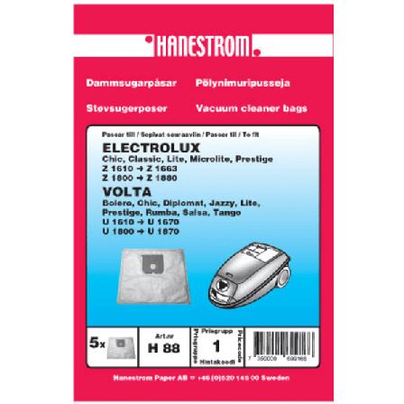 Dammsugarpåsar VOLTA U 1800- U 1870