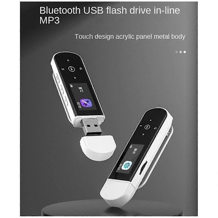 RUIZU X69 USB MP3-soitin Bluetooth Häviötön Musiikkisoitin Urheilupidike Kuten Kuvassa