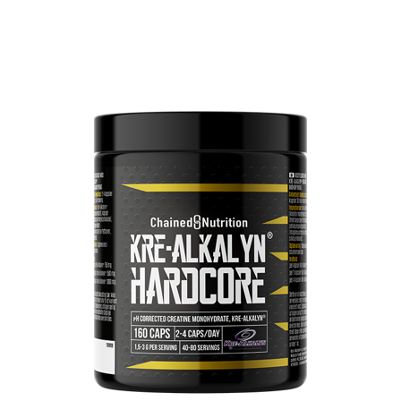 Chained Nutrition Kre-Alkalyn Hardcore Kapslar 160 st