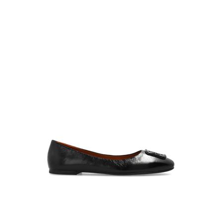 Tory Burch, Georgia leather shoes Czarny, Kobieta, Rozmiar: 40 EU