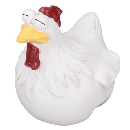 Iso silmä kana koristeet hauskoja puutarhapatsaita patiolle maatilan takapihalle