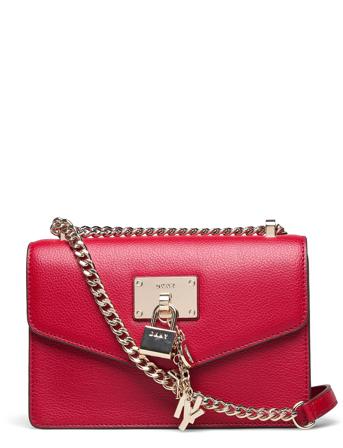 Elissa-Sm Shldr Flp Bags Crossbody Bags Rød DKNY Bags*Betinget Tilbud