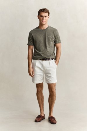 GANT Herren Twill Shorts (31) Weiß