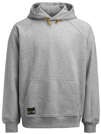 Lundhags Järpen Hoodie huppari, Light Grey Melange