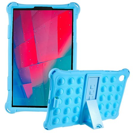 Tablettdeksel med pop-it fidget-leketøy for Lenovo Tab M10 HD Gen 2 TB-X306X - støtdempende, med PC-støtte