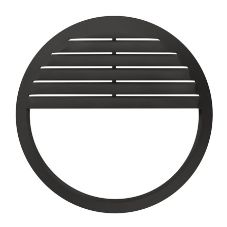 Thorn Lara Ramme 300 mm Type: Eyelid grille, svart, Strømbrytere & vegguttak