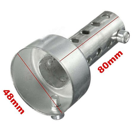 Lyddæmper Db Killer Motorcykel Udstødningsdæmper 35mm/42mm/45mm/48mm/60mm