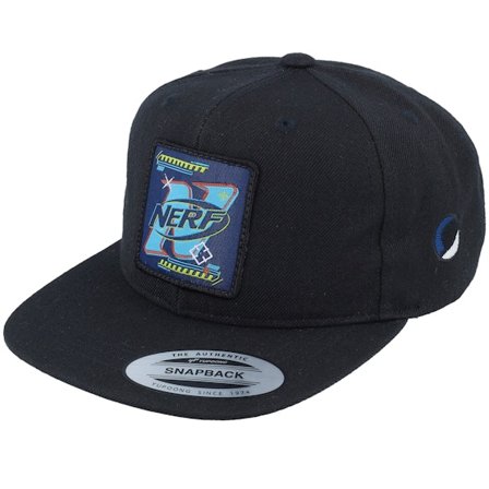 Nerf - Musta snapback Lippis - Kids Logo Black Snapback @ Hatstore