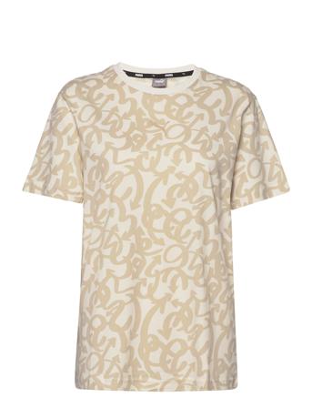 She Moves The Game Tee T-shirt Top Multi/mønstret PUMA