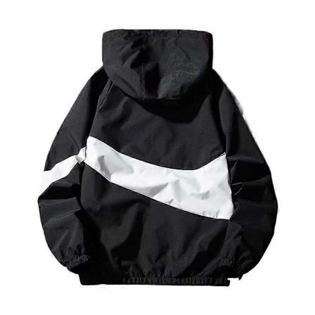 Euro American miesten kevät American hiphop -työvaatteet hupullinen tuulitakki high