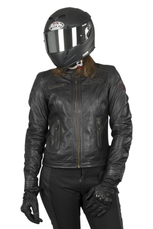 Jas Richa Sturgis Dames Zwart S