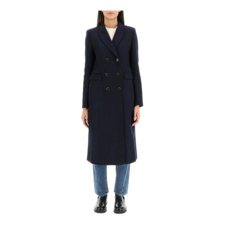IVY Oak, Double-breasted celina coat Blauw, Dames, Maat:S