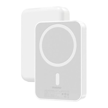 Dudao K26 Power Bank 10000mAh 20W USB-A / USB-C / MagSafe - Valkoinen
