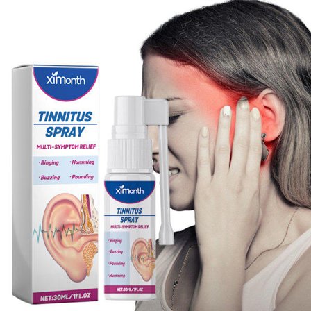 Tinnitus Spray Öronringningslindring Lugnande Örondroppar Hörsel 30ml