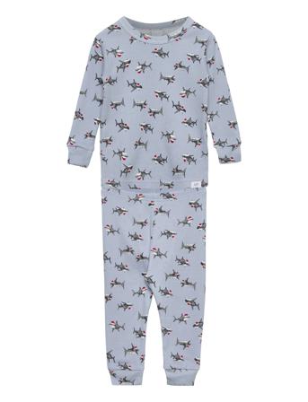 Babygap 100% Organic Cotton Shark Print Pj Set Patterned GAP