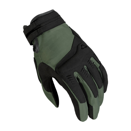 Macna Darko Motorcycle Gloves Green/Black M