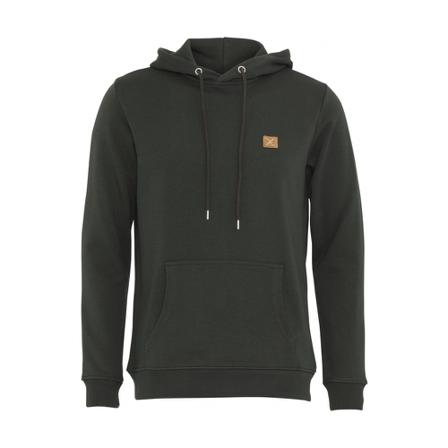 Clean Cut, Basic Organic Hoodie Groen, Heren, Maat:S