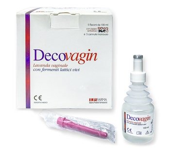Decovagin 5 Flaconi da 100 ml + 5 Cannule Monouso