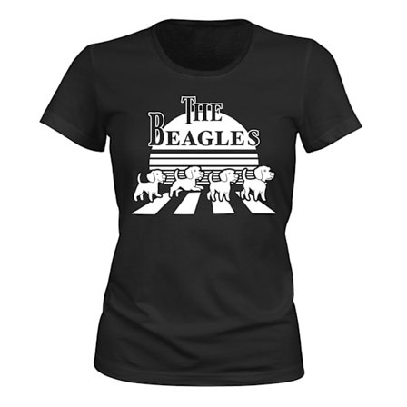 The Beagles Beagle Hund - T-SHIRT - DAM