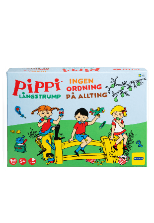 PIPPI Ingen Ordning På Allting Spel & pussel Unisex Flerfärgad ONESIZE