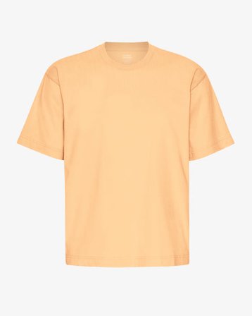 Oversized Organic T-Shirt - Sandstone Orange