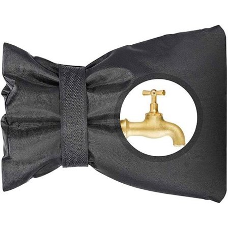 14x20cm Ulkohanan Suojus - Vedenpitävä Puutarhan Hanan Suojaus Pakkasta Vastaan Talvella