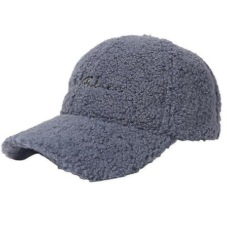Ny lammepelshatter for kvinner, høst, vinter, koreansk versjon, tidebokstav, varm lue, plysj