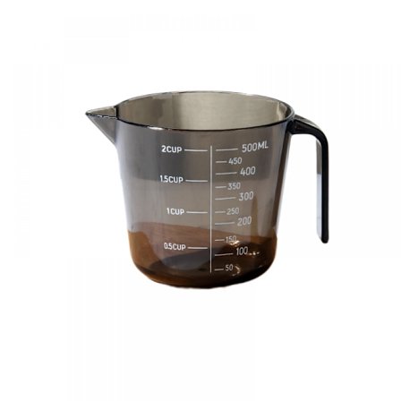 Köksplastmätkopp, transparent graderad köksmätkopp 500 ml, kökshushållsbakningsmätverktygssats