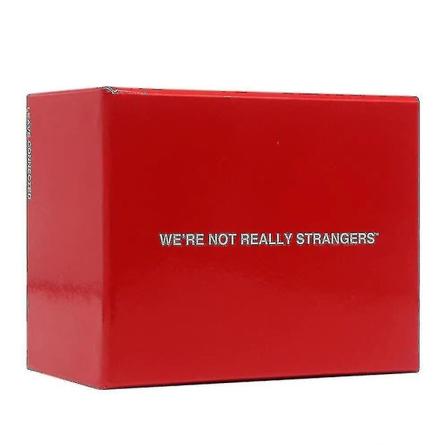 We're Not Really Strangers kortspil - Et interaktivt kortspil for voksne og isbrydere-Xin