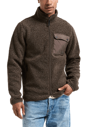 Didriksons Peter Fullzip Överdelar Herr Brun L