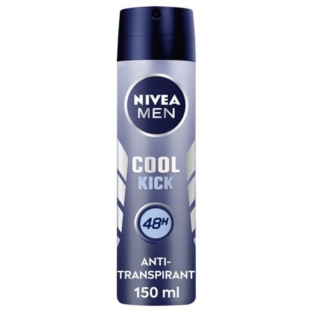 Nivea Men Cool Kick Spray Deodorante Uomo Antitraspirante Per 48
