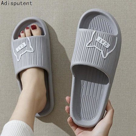 Badeslippers Herre Flip Flops Dame Nye Myke Eva Tykksålede Sandaler Sommersandaler Par Slippers Hjem Sklisikre Badesko