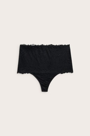 Kappahl | Stringi z koronki | Czarne