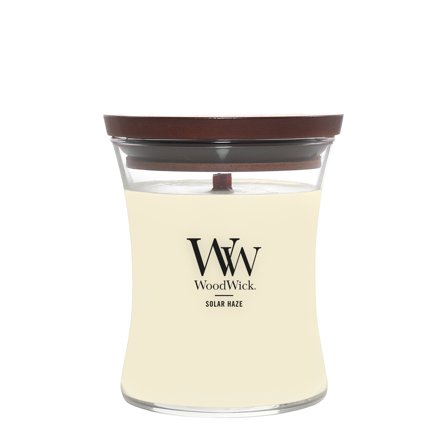 Woodwick Hourglass Candles Solar Haze 275gr - Candela Profumata