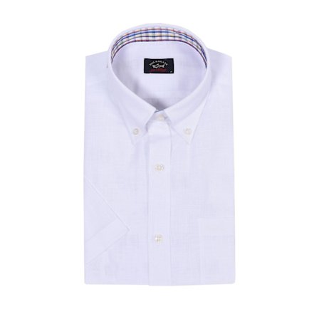 Paul & Shark Paul och Shark kortärmad skjorta Vit