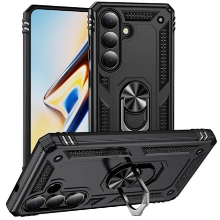 Mobilskal till Samsung Galaxy S26 Plast med Ställ - Svart