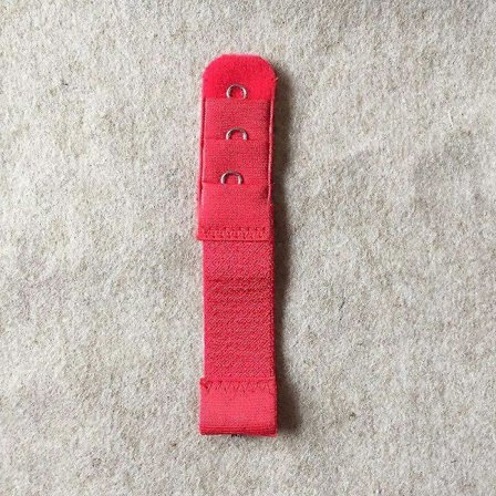 1 stk. 1 række 3 kroge BH-forlænger Spænde Forlængelse Elastik på strop BH-forlængere Justerbart lingeri